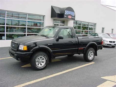 2002 Black Ford Ranger Edge