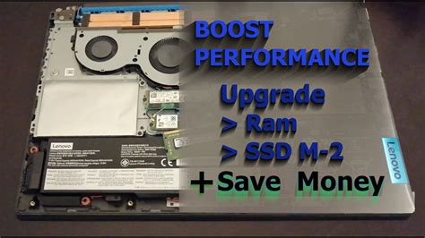 Upgrading Ram M Ssd Lenovo Ideapad L Series Youtube