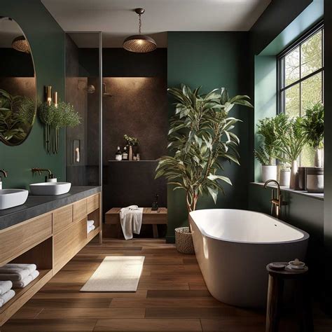 10 Tips For Designing A Luxurious Modern Dark Green Bathroom 333k