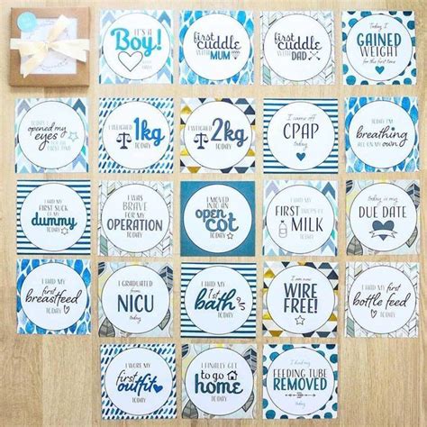 Nicu Milestone Cards Milestone Cards Baby Milestone Cards Baby