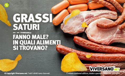 Grassi Saturi Fanno Male Cosa Sono E Quanti Mangiarne Al Giorno