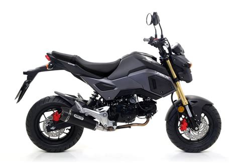 Escape Homologado Arrow X Kone Acero Dark Para Honda MSX GROM 125 16 19