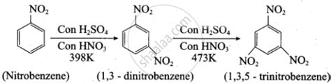 How Will You Convert Nitrobenzene Into 1 3 5 Trinitrobenzene Chemistry