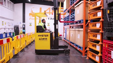 Reach Truck Training How To De Stack At Eye Level 4ks Forklift