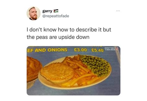 The Internet Is Divided On Whether These Peas Are Upside Down