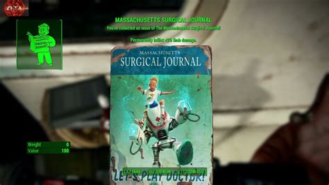 Fallout Massachusetts Surgical Journal Magazine Location Youtube