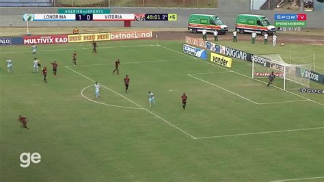 Vídeo Londrina x Vitória Melhores Momentos futebol ge