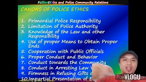 Police Ethics And Values 02 Youtube