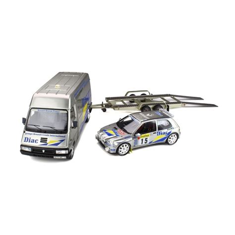 Otto Mobile Renault Master Van With Trailer Clio Maxi Diac Night