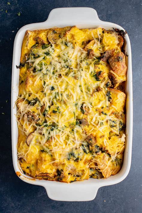 Vegan Strata Make Ahead Holiday Breakfast Casserole