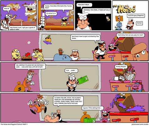 The Noise And Peppino Comics Part Comic Studio