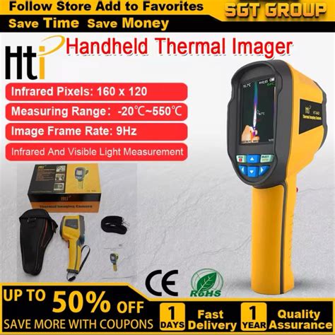 Jual Hti Ht D Thermal Imaging Camera Infrared Ir Thermal Imager