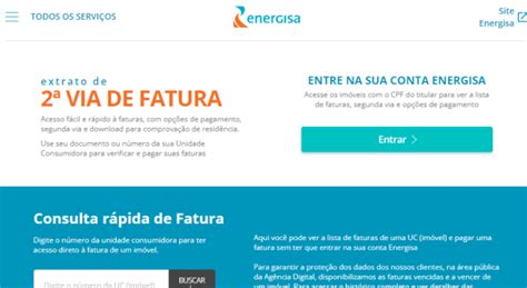 Segunda Via Energisa Veja Como Solicitar Segunda Via De Conta De Hot