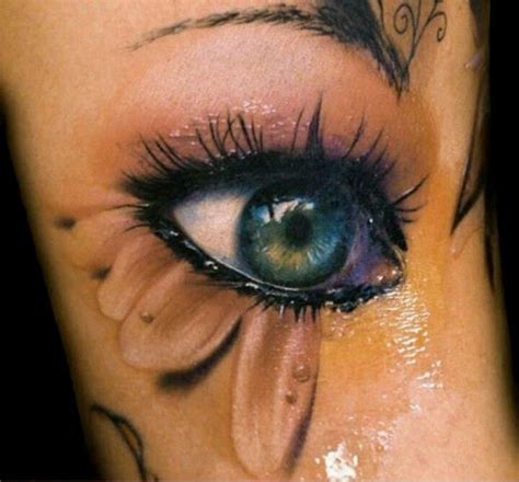 Crying Eyes Tattoo Yahoo Image Search Results Realistic Eye Tattoo