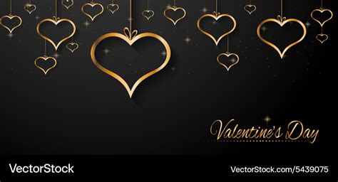 San valentines day background for dinner Vector Image