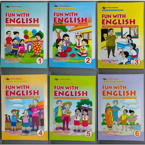 Jual Buku Bahasa Inggris Sd Kelas S D Fun With English Shopee