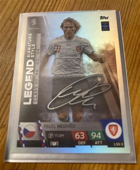 TOPPS MATCH ATTAX Euro 2024 Legend Signature Style LSS 3 Pavel