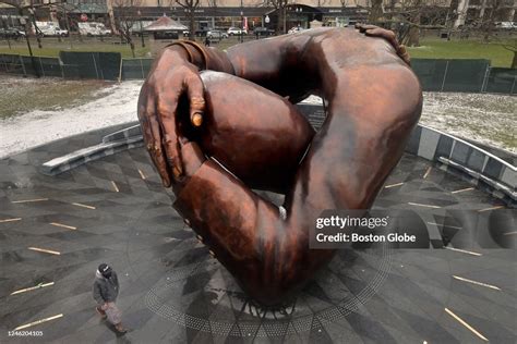 Embrace The Dr Martin Luther King Jr Memorial Sculpture At Boston