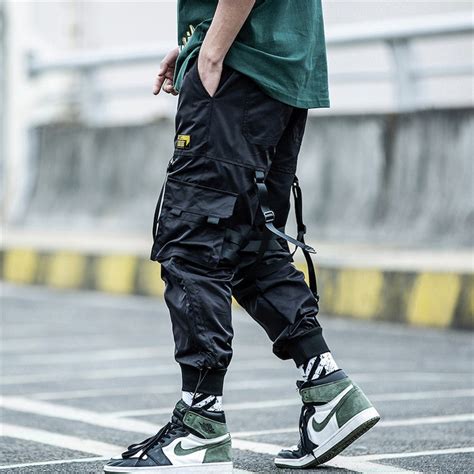 Cyberpunk Techwear Pants Men Streetwear Futuristic Clothing Etsy Canada