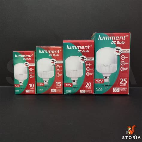 Jual Lampu Led Bohlam Led Dc Lampu Aki V Lumment Shopee Indonesia