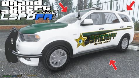 GTA 5 Live PD 392 SRT Dodge Durango Blaine County Sheriff Snow