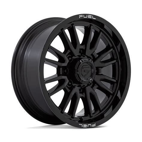 D760 CLASH Gloss Black Fuel Rims On Sale