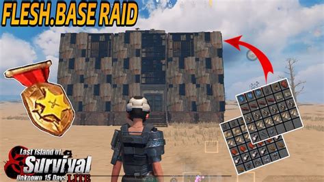 Flesh Enemy Base Raid Ezz Raid Last Island Of Survival Lite Game