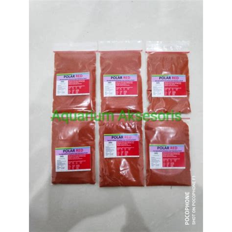 Jual POLAR Red Pakan Ikan Artemia Instant Tanpa Cangkang Shopee