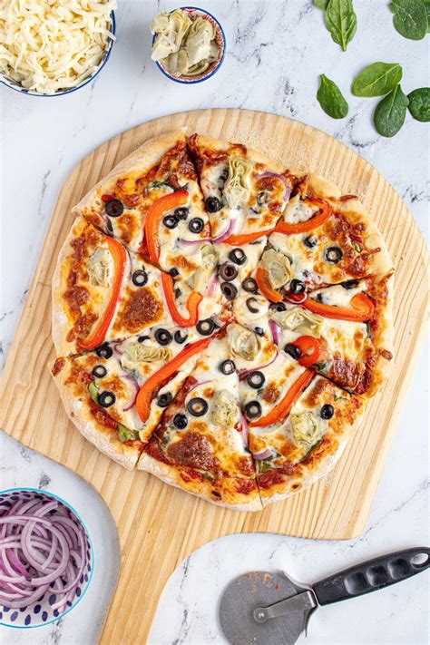 Homemade Veg Pizza Recipe