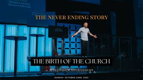 Acts The Birth Of The Church Pastor Tim Grandstaff