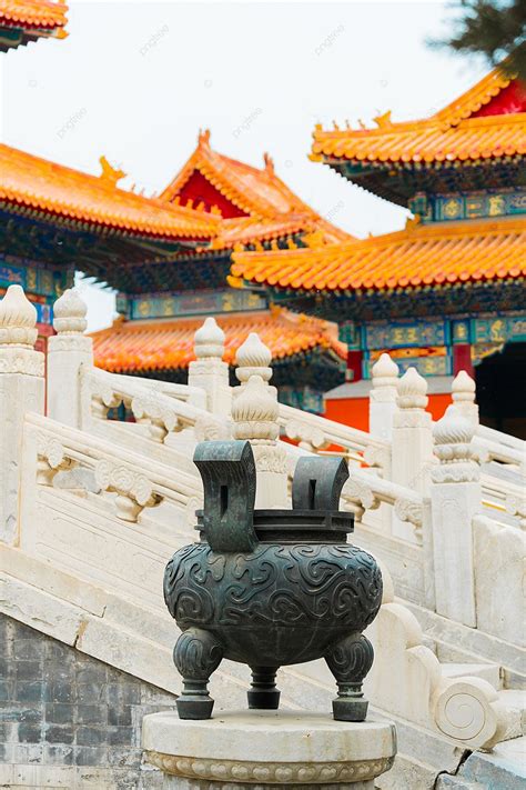 Edificio Emblem Tico De Beijing En El Lugar Esc Nico Del Templo Del