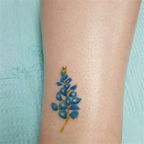 Top 70 Bluebonnet Flower Tattoo Latest In Coedo Vn