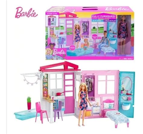 Barbie Casa Glam De Dos Pisos Original Incluye Mu Eca Cuotas Sin