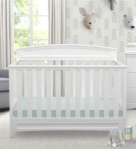 Buy Sutton Solid Wood Crib in White Finish at 100% OFF by Delta ...