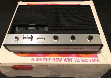 1967 Ampex Micro 20 Tape Player Recorder