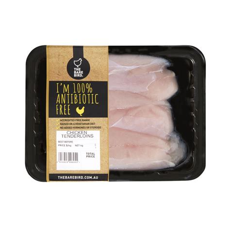 Buy The Bare Bird Chicken Tenderloins Approx 500g Coles