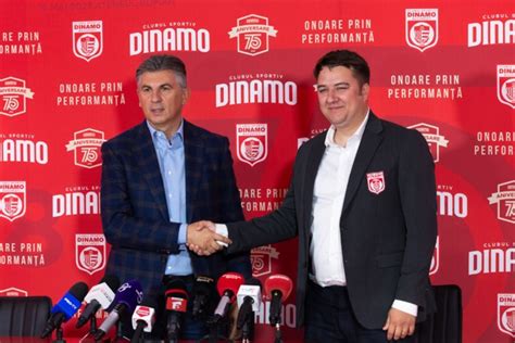 Ionuț Lupescu prezentat oficial la Dinamo