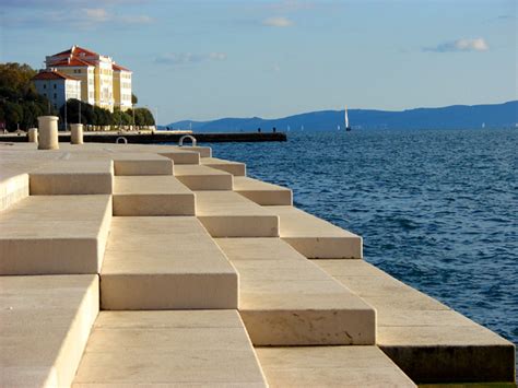 Mélodies de la mer à Zadar Libre voyageur