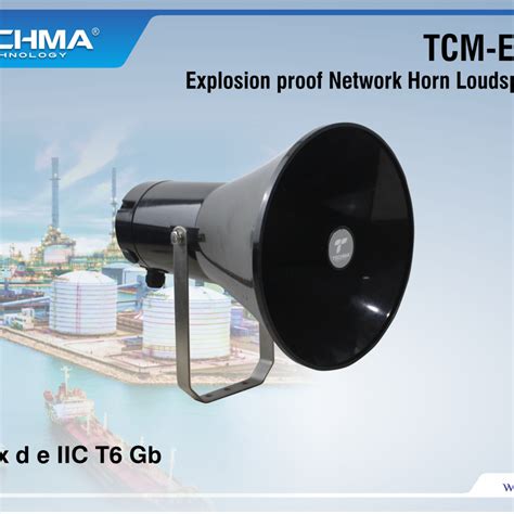 Techma Atex Explosion Proof Industrial Horn Ip Speaker Tcm Ex30yp