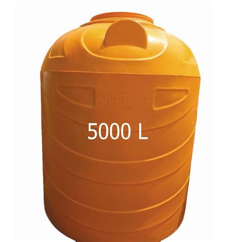 5000 L Gold Star PVC Yellow Water Storage Tank At Best Price In Aurangabad