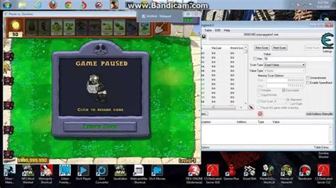 Cara Cheat Plant Vs Zombies Dengan Cheat Engine 63 Youtube