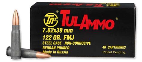 762 X 39 Mm Ammunition 25 Round Box Precision Manufacturers Of Firearms