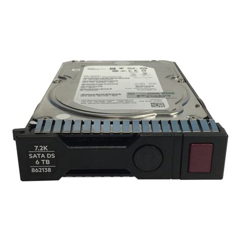 DISCO DURO HPE 6TB SATA 6G 7 2K LFF SC 512e MV HDD 862138 001