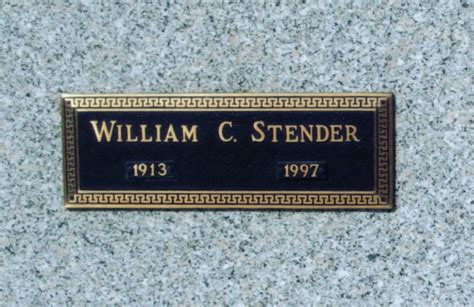 William C Stender 1913 1997 Find A Grave Memorial