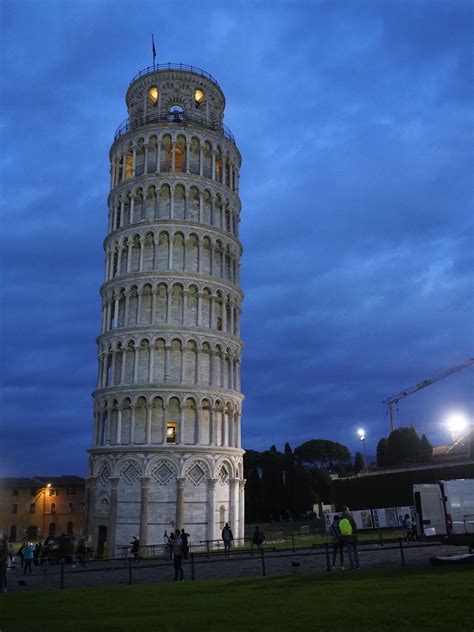 Tower Pisa Night Free Photo On Pixabay Pixabay