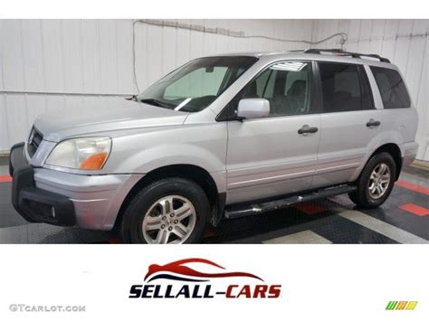 2003 Starlight Silver Metallic Honda Pilot Ex L 4wd 103518823 Photo