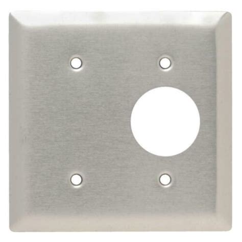 Legrand Pass And Seymour 302 304 2 Gang 1 Single Stainless Steel Wall Cover Switch Ebay