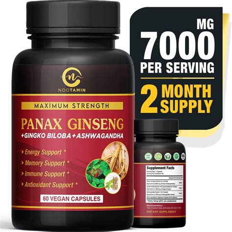 Amazon GreeNatr Focus An Energy Bundle Ginseng Ginkgo Biloba