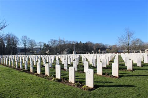 Ranville - A British War Cemetery in Normandy - Normandy Gite Holidays