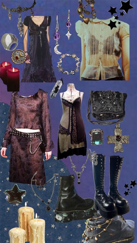 Whimsigoth Whimsigothic 90s Witchy Goth Whimsical Fashion